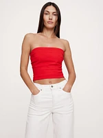 Everywhere Ponte Strapless Top