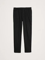 Italian Linen-Cotton Pull-On Pant