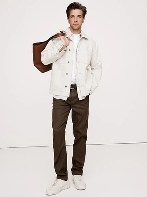 Slim Linen-Cotton Traveler Pant