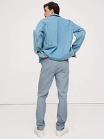 Slim Linen-Cotton Traveler Pant