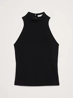 Refined Mock-Neck Tank