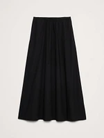 Poplin Maxi Skirt