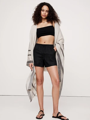Lightweight Linen Poncho