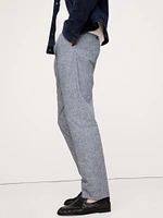 Cotton-Linen Suit Pant