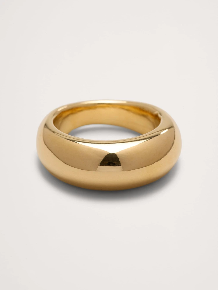 Ravena Slim Dome Ring by Aureus + Argent