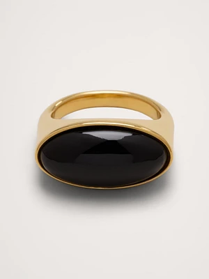 Gold & Black Mix Ring