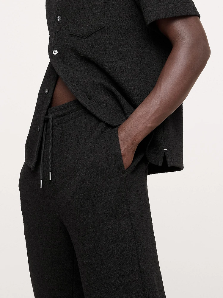 Slub Bouclé Beach Pant