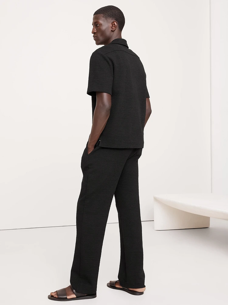 Slub Bouclé Beach Pant