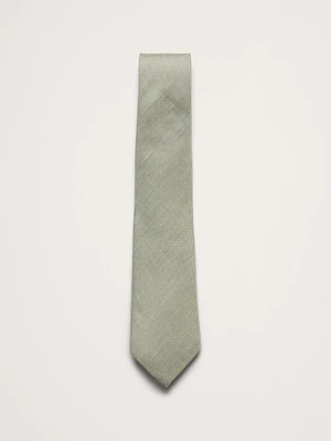 Silk-Linen Tie