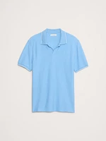 Zig-Zag Jacquard Polo