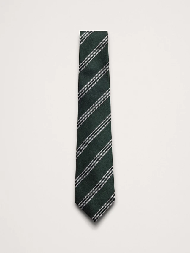 Silk-Linen Tie