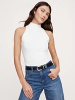 Refined Mock-Neck Tank