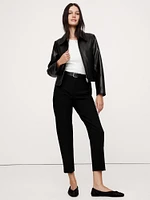 High-Rise Modern Slim Refined Ankle Pant