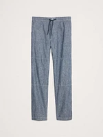 Relaxed Hemp-Cotton Pull-On Pant