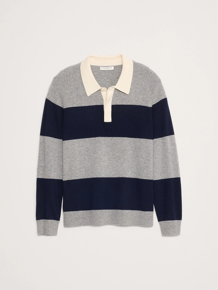 Cashmere Rugby Sweater