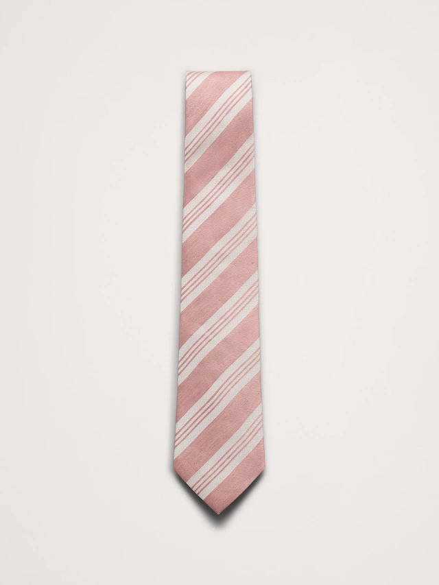 Silk-Linen Tie