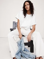 Loose Drawstring Jean