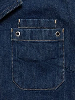 Ultra-Cropped Denim Jacket
