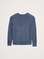 Linen Roll-Neck Sweater