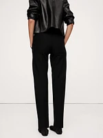 High-Rise Slim Ankle Pant