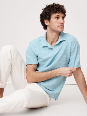 Slub Bouclé Polo