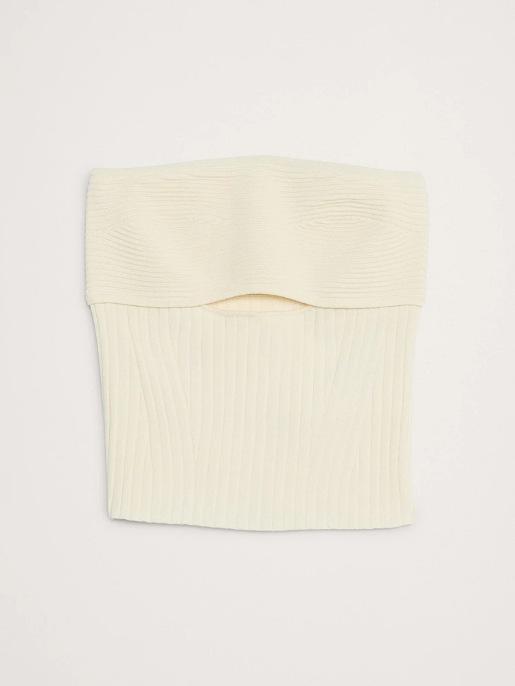 Sculpted Cut-Out Top