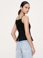 Everywhere Ponte Vest Top
