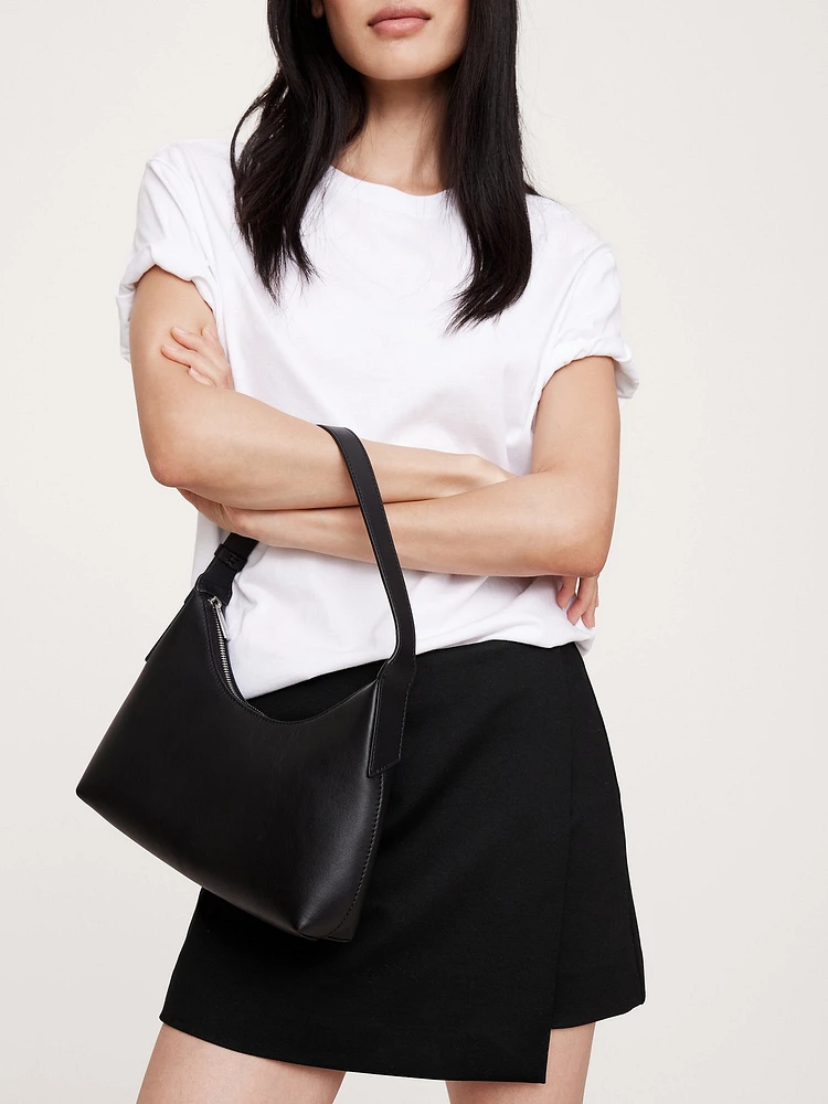 Everywhere Ponte Wrap Mini Skort