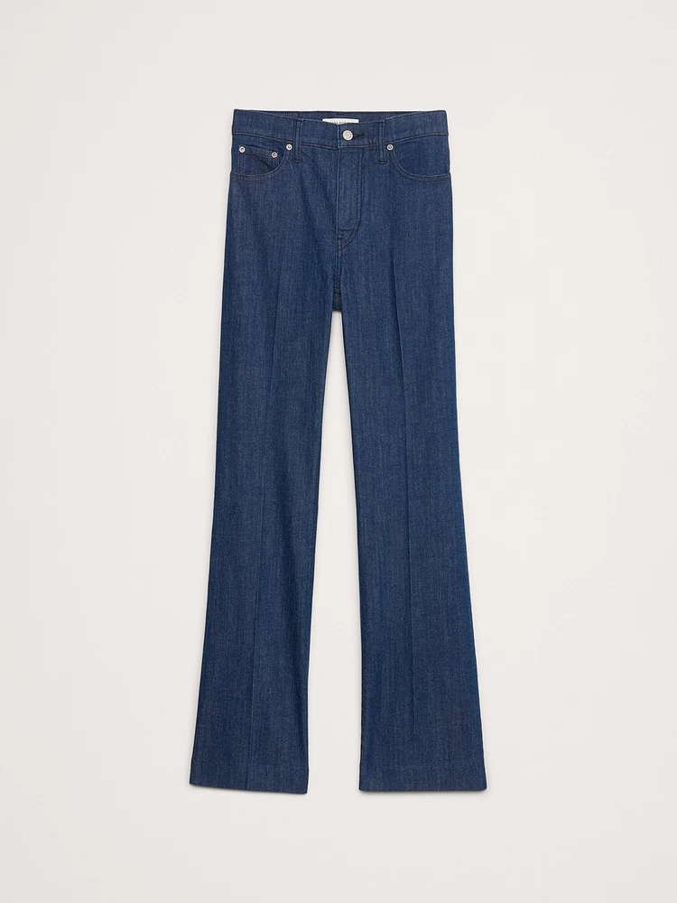 High-Rise Bootcut Ankle Jean