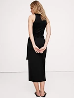 Knit Wrap Dress