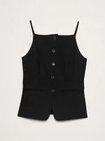 Everywhere Ponte Vest Top