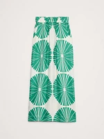 Linen Pull-On Maxi Skirt