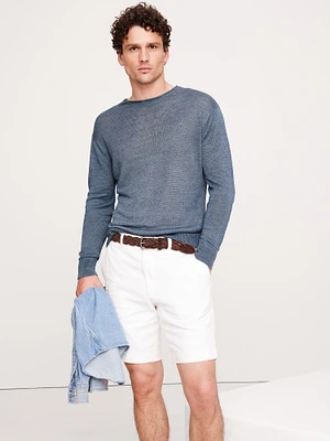 Linen Roll-Neck Sweater