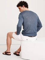Linen Roll-Neck Sweater