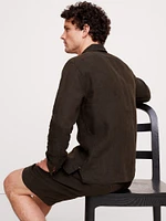 Standard-Fit Linen Resort Shirt
