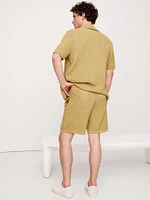 8" Crochet Cotton Pull-On Short