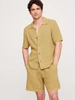 8" Crochet Cotton Pull-On Short