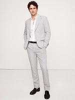 Herringbone Linen-Cotton Suit Jacket