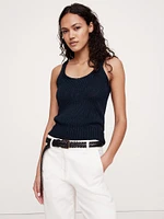 Cotton Sweater Tank