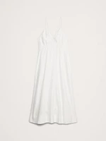 Viscose-Linen Maxi Dress