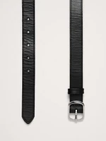 Flora Leather Belt