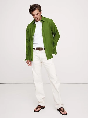 Standard-Fit Linen Shirt