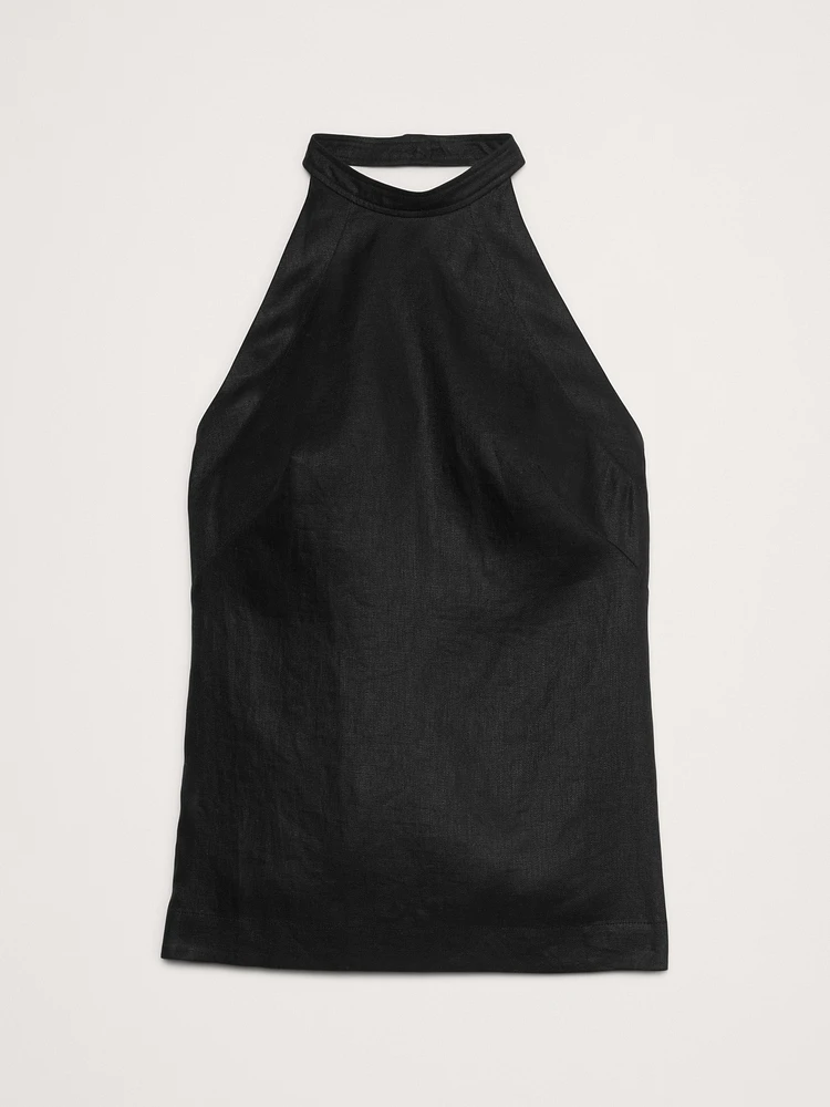 Linen Open-Back Tunic