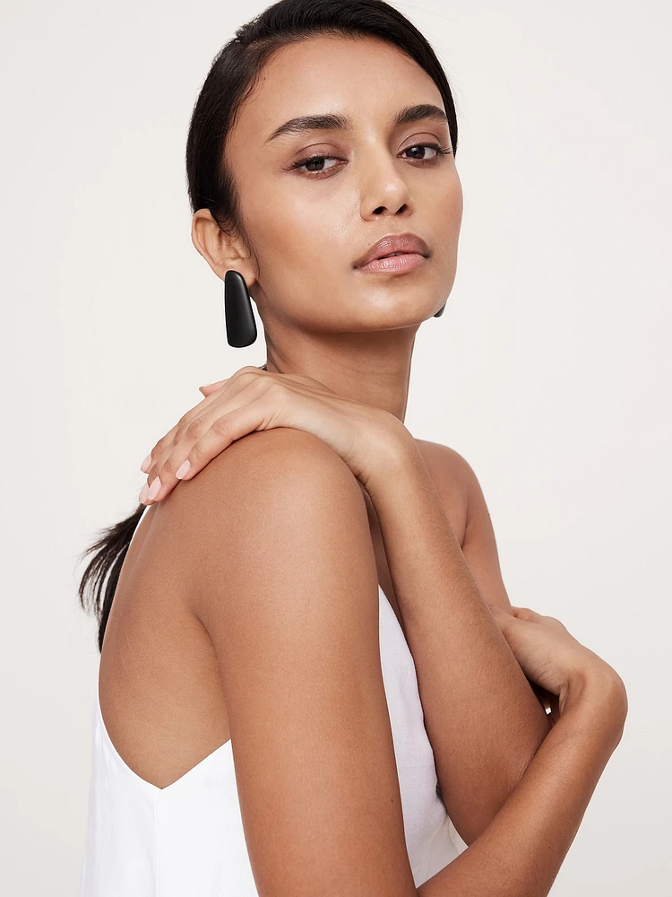 Shapes Long Tab Earrings by Aureus + Argent