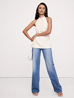 Linen Open-Back Tunic
