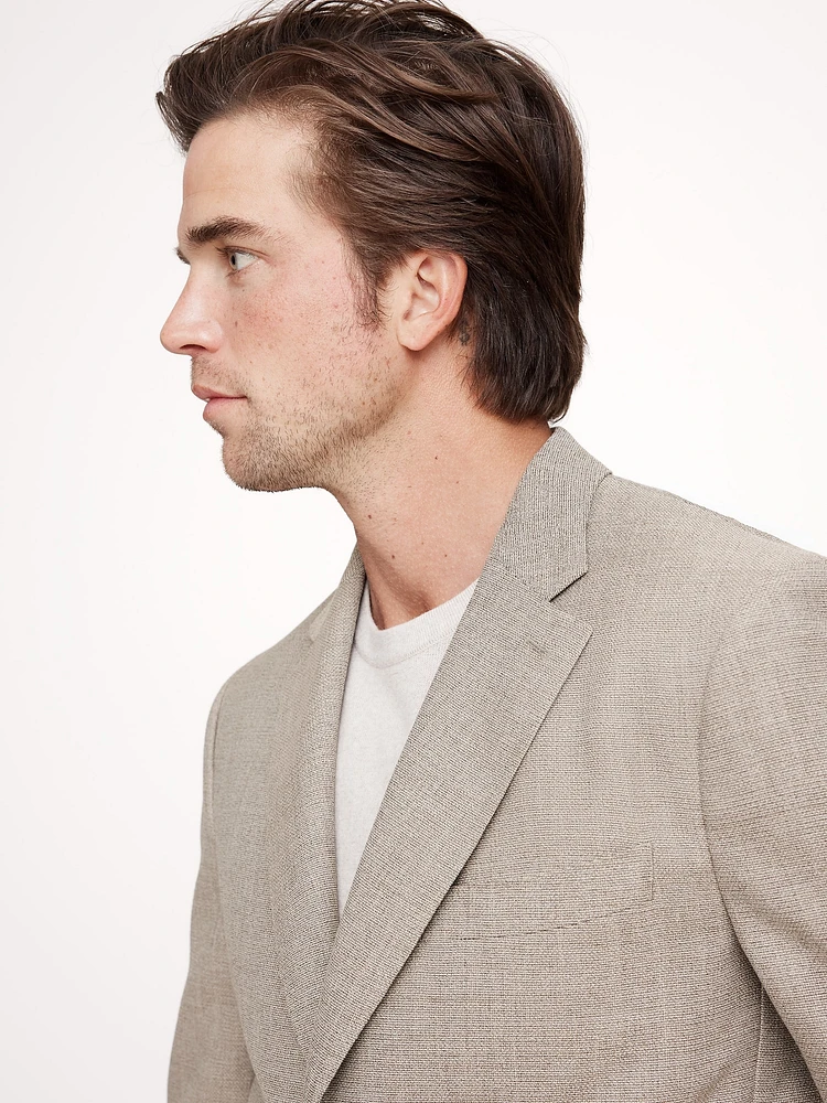 Italian Wool Ventile Suit Jacket