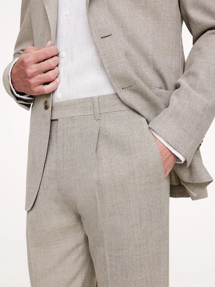 Italian Wool Ventile Suit Pant