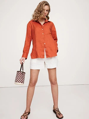 The Oversized Linen Shirt