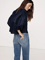 Linen Peasant Blouse