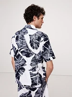 Floral Terry Resort Shirt